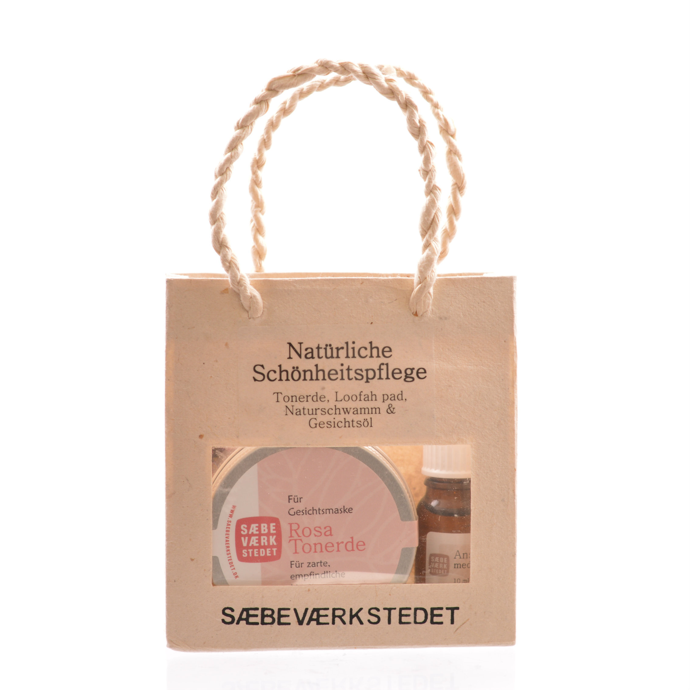 Naturliche Schonheitspflege Mit Rosa Tonerde Geschenktuten Saebevaerkstedet Webshop Fur Handler